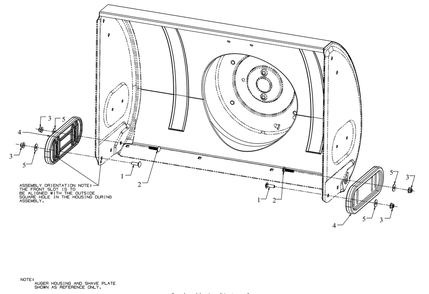 Slide Shoes Diagram and Parts List for 2X26-INCHHP (31AM5CVS710)(2017) Cub Cadet Snow Blower